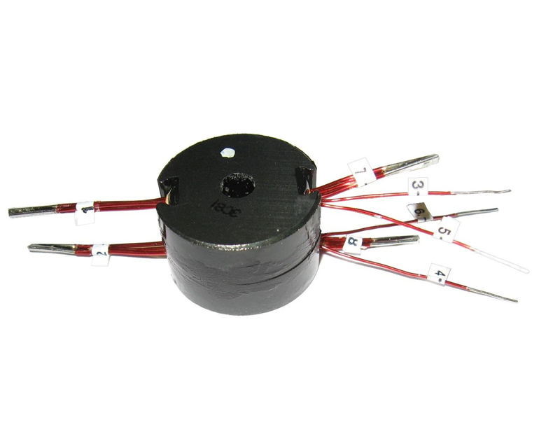 Pot Core Transformer with Self Terminating Copper Wires