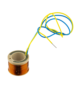 High Temperature Solenoid Coil Terminated to Soft Leads