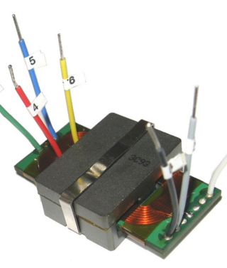 Planar Transformer with Integrated PCB Winding